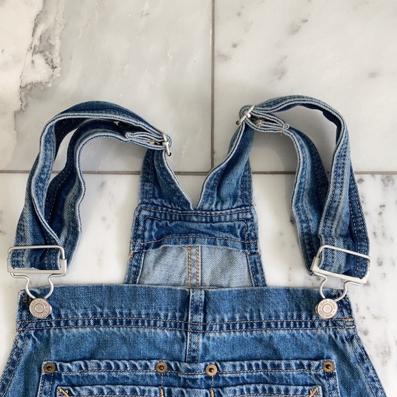 NWT Gap Relaxed Denim Overalls - Picture 4 of 16